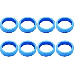 8PCS/Set Silicone Suitcase Wheels Protection Cover with Silent Sound Reduce Noise Trolley Box Luggage Caster Shoes Casters Cover