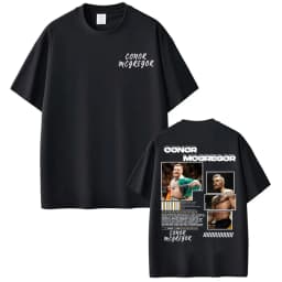 Limited Connor Mcgregor The Notorious Graphic Tee Shirt Men Women Fashion Retro Classic T Shirt Casual Cotton Oversized T Shirts