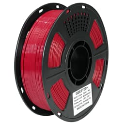 GEEETECH Strong PETG 3D Filament 1.75mm 1kg – High Toughness Low Warping Clog-Free ±0.03mm Vacuum Sealed Spool for Creality Bamb