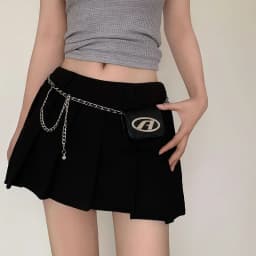 European And American New Letter A Belt Bag Ins Waist Chain Bag Accessories Women's Decoration With Skirt Jeans High-end Belt