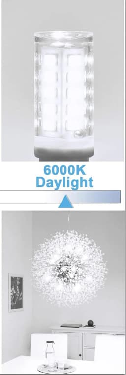 10Pcs G9 LED Lamp AC 220V 7W Brightest Ceramic SMD2835 DC LED Bulb Warm/Cool White Spotlight Replace Halogen Light Wholesale