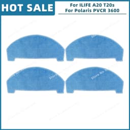 Compatible For ILIFE A20 T20s V3x / Polaris PVCR 3600 / G2 0926W / G2 0726W / G2 1226 Parts Accessories Filter Side Brush Mop