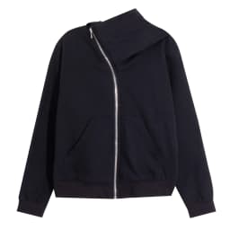 Street Style Wizard Hat RO New High Street Sash Hood Zipper Hoodie Unisex Couple Outerwear Sweatshirt Trendy Loose Fit Youth