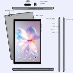 DS808 4GB RAM 64GB ROM Type-C Android 12 Tablet 10.1 INCH Octa-Core UNISOC T310 Dual Camears 8000mAh WIFI Bluetooth 5.0