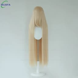 Very High Quality 600g 68 Colors 40 Inch 100cm Long Straight Cosplay Wig With Bangs Heat Resistant Hair Anime Wigs + Wig Cap
