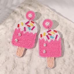 AENSOA Bohemian Starfish Lobster Conch Seed Bead Drop Earrings for Women Handmade Ocean Animal Earrings Summer Beach Jewelry