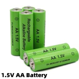 3000mAh 1.5V AA battery, suitable for remote controls, mice, computers, toy watches, etc. AA 1.5V rechargeable batteries.
