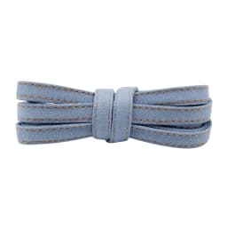 Fashion Blue Denim Shoe Laces with Strap Flat Decorative Cord Promotional Gift Durable Shoelaces String for Brands Shoes Boots