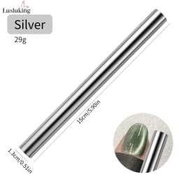 1PC Cat Eye Nail Magnetic Stick Cylindrical Magnet for Cat Eye UV Gel Polish Snowlight Glitter Effect Tools Manicure Design Tool