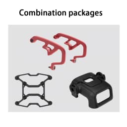 RCSTQ Drone Anti-collision Bar for Dji Avata 2 Gimbal Camera Bumper Protector Aluminum Alloy Bumper Bar for Avata 2 Accessories