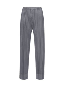 Miyake Pleated Simple Casual Ankle-Length Pants Spring Summer Autumn Pencil Pants Korean Fashion Women Basics Trousers In Stock