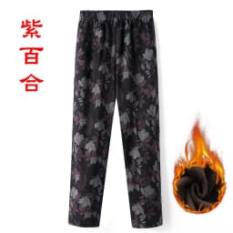 Extra Large Size 9XL Middle-aged Women Pants New Autumn Elastic High Waist Casual Trousers Winter Velvet Female Straight Pants