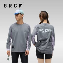 GRC Cycling Crew Urban Commute Long Sleeve T shirt Unisex Comfortable Breathable Sports Top for Cyclists