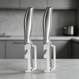 Stainless Steel Peeler Kitchen Sharp Fruit Vegetable Peeler Non-slip Handle Comfortable Grip Easy To Operate for Home Daily Use