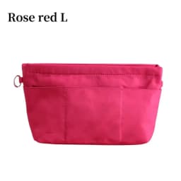 1Pcs New Storage Bags Insert Cosmetic Bag Felt with Zipped Top Linner Bag Portable Multi-Pocket Women Handbag Organizer Purse