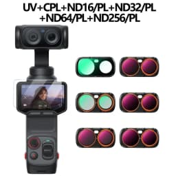 K&F CONCEPT ND Filters for Insta360 Luna Ultra Magnetic Filter UV CPL Black Mist 1-4 Variable Neutral Density Lens Filters