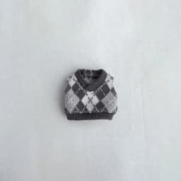 Handmade Obitsu 11 Vest Ob11 Doll Clothes Winter Sweater With Plaid Pattern For Gsc, Ymy Body, Ufdoll, 1/12bjd, Obitsu11