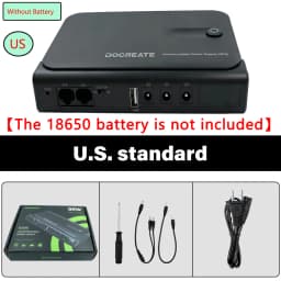 NEW DC18W/36W DC1018L/DC1036L 1A/2A 5V/9V/12V Large Capacity Multipurpose Mini Portable UPS Backup Power Adapter for WiFi Router