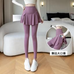 plus Size Qui Dry Anti-Light Skirt Pants Women's Yoga Fitn Running orts Skirt plus Size Morning Run Sportswear