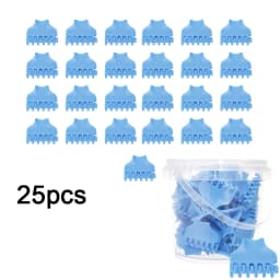 25pcs Multifunctional Hair Styling Claw Clips Set Hair Grips Fluffy Volumizing Curling Salon Rollers Hairdressing Accessories