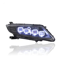 AKD Head Lamp for Honda City LED Headlight 2016-2018 Headlights City DRL Turn Signal High Beam Angel Eye Projector Lens