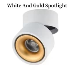 Dimmable Surface Mounted LED Downlight 10W/15W Rotating LED Spot Light Ceiling Lamp with LED Driver AC110V/220V Home Decoration