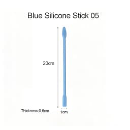 Reusable Silicone Stirring Sticks Set - Non-Stick Bubble Remover Tools, Scraper for Epoxy Resin DIY, Christmas Craft Supplies