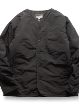 Loose Fit Men's Outdoor Cotton Jacket Inner Liner Tagless American Military Style Workwear Waterproof Long Sleeve V-Neck Coat