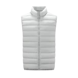 Semir Men Down Vest Water Repellent Lightweight Build 90 Percent Down Fill Stand Collar Solid Color Commuter Style 2026 Winter