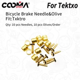10 Sets Bicycle Hydraulic Brake Hose BH90 BH59 Olive Needle/Connector Insert Connector Bolt For Shimano Magura AVID SRAM
