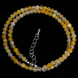 Ladies Natural Labradorite Tiger Eye Stone Agate 4mm Beads Necklace Collier Femme Choker Wedding Bridal Jewelry Party Gifts