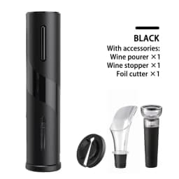 Electric Red Wine Openers Automatic Corkscrew Wine Openers for Red Wine Foil Cutter Kitchen Accessories Gadgets Bottle Opener