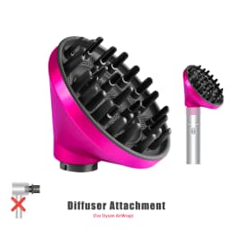 Hair Styler Nozzle Auto Curling For Dyson Airwrap HS01 HS05 Sencicimen X9 Hair Dryer Accessories Multi Hair Curler Cylinder Comb