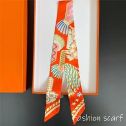 Luxury Long Scarf with Epaulet Design for Hermes Inspired Basket Bag Handle Styling Ins Trendy Accessory Free Shipping
