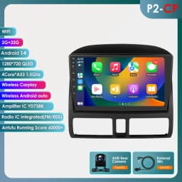 Car Intelligent Systems Carplay Android Auto Radio for Honda CR-V 2 CRV 2001-2006 AutoRadio Car Multimedia Player GPS Stereo DSP