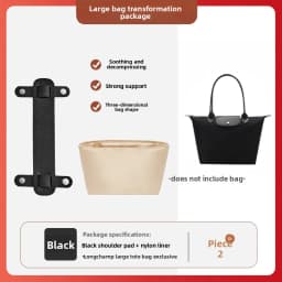 Bag organizer insert for Longchamp bag nylon storage durable bag support storage inner modification bag accessories