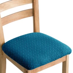 Durable Stretch Jacquard Dining Room Chair Seat Covers Removable Washable Elastic Upholstered Dining Chair Cushion Slipcover