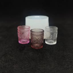1 Set Dollhouse Miniature Tea Cup Silicone Mold UV Epoxy Turnover Food And Play Bowl Mold Doll Accessories Toy Scene Decoration