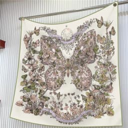 Silk Scarf Women Trees Printed Square Scarves Head Echarpes Silk Foulards Femme Wraps Beach Shawls Bandana Lady Hijabs 90CM