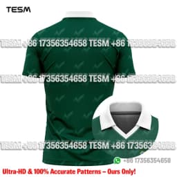 Men Red Retro Polo Collar Soccer Jersey 3D Print Short Sleeve T-shirt Breathable Football Training Tops Unisex Sports Streetw