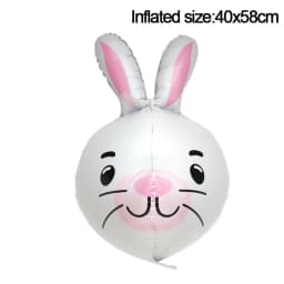 3D Elephant Giraffe Tiger Lion Head Animal Foil Balloon Jungle Safari Birthday Party Decorations Kids Gift Toy Helium Air Globos