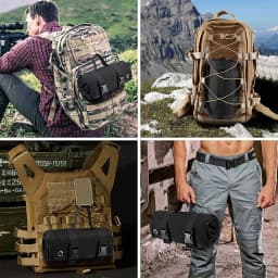 Outdoor Non-Slip Shooting Training Mat Waterproof Double-Sided Multifunction Camping Pad Shooting Training Mat