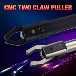 CNC Square Handle/Round Handle Automatic Puller For Lathe Puller LLQ-W16/W20/D20/W25/D25/D32 Cemented Carbide Puller 2-40/3-58mm