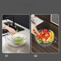 Microwave Splash Proof PC Cover High-temperature Resistant Bowl Cover Household Food Grade Plastic Microwave Hot Dishes Lid