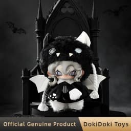 Genuine Moonin Covered Night Series Blind Box Cute Plush Pendant Desktop Figurine Doll Bag Charm Mystery Box Trendy Toys Gifts