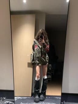 Premium American Trendy Camouflage Baseball Jacket Women's Spring Autumn Loose Sweatshirt College Style Short Outerwear