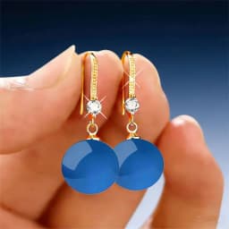 925 Sterling Silver Drop Earrings Inlaid With 5A Zircon Agate, Hotan Jade Women's Earrings Party Wedding Jewelry Accessories