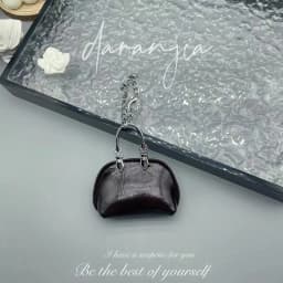 Mini Small Bag Exquisite Bag Pendant Chain Shell Bag Keychain Crossbody Bag Decoration Creative Gift DIY Women Bag Accessarie
