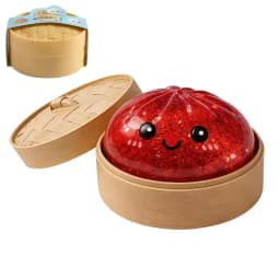 Ocean Series Shark Shiny Dumplings Soft Slow Elastic Pressure Ball Sensory Squeeze Toys Realistic Mantou Squid Decompression