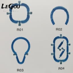 LeGou Professional Lone Star Retractor System Gynecology Kit Disposable Wound Retractor-rings Abdominal